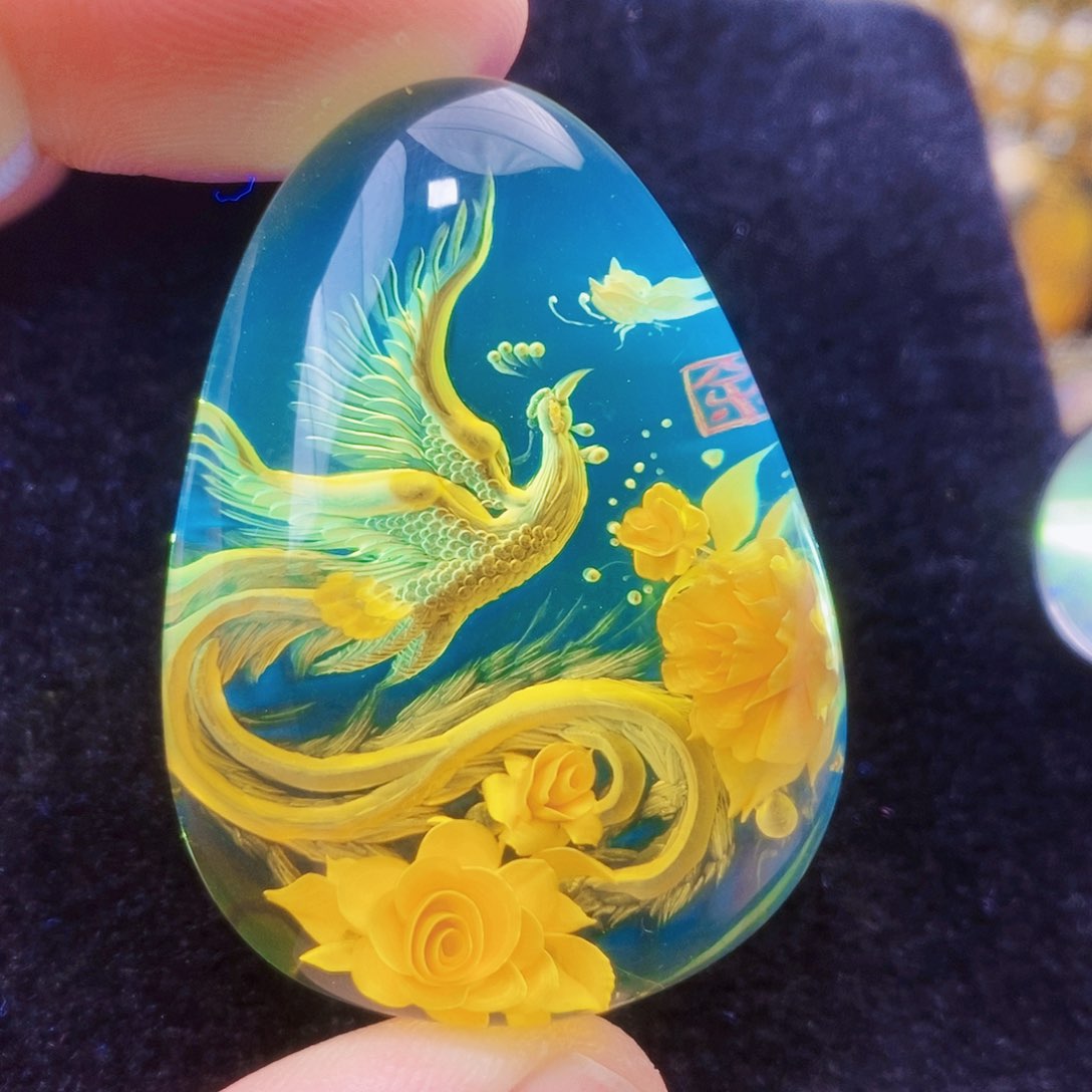 【闪购商品】未镶嵌吊坠(不含链)金珀
