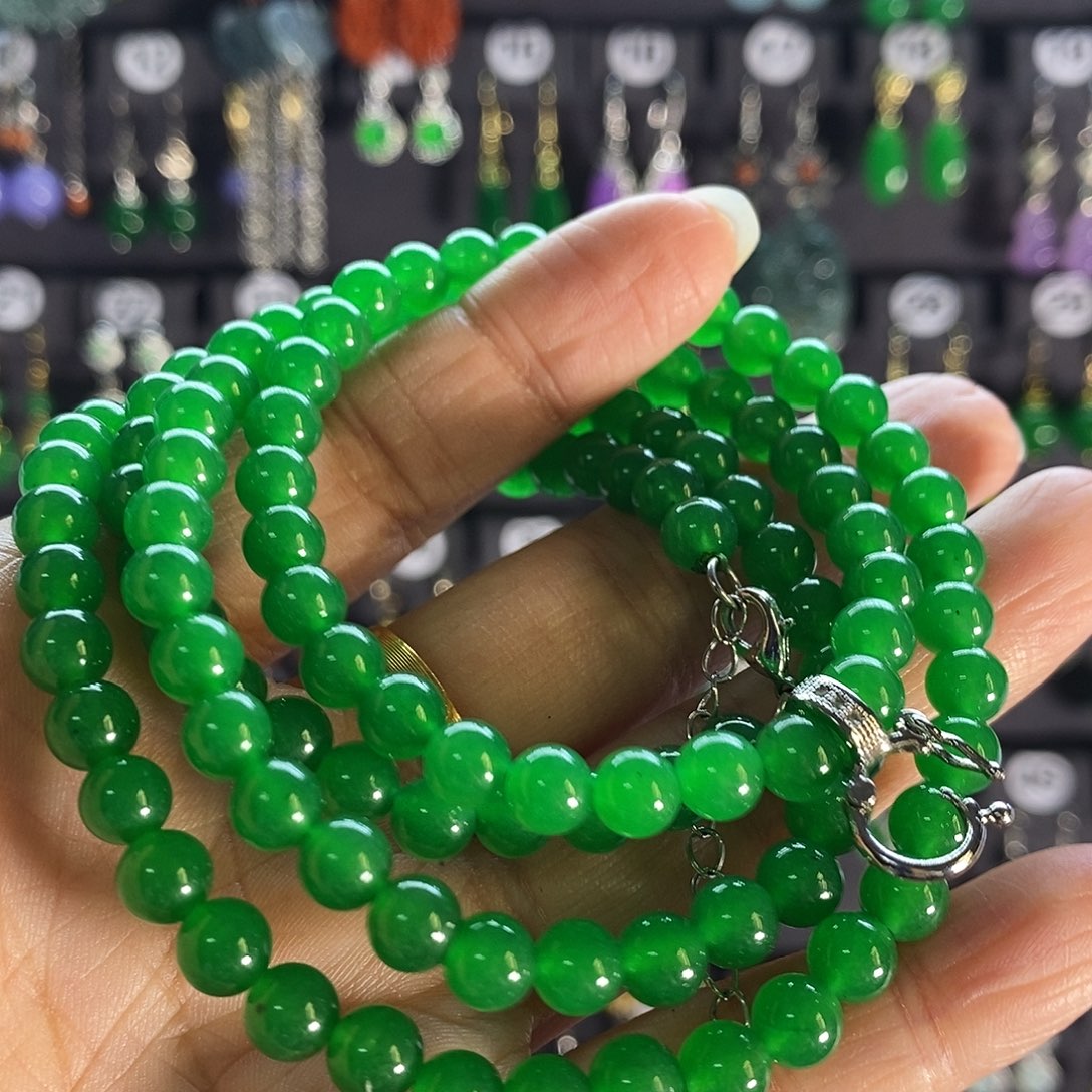 银S925镶嵌翡翠耳饰用****2卡6银色