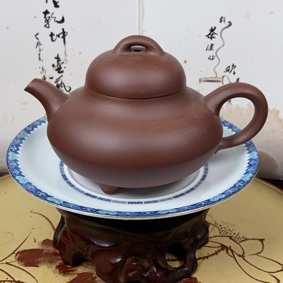 紫砂茶壶五号井底槽清老母亲制作容量280