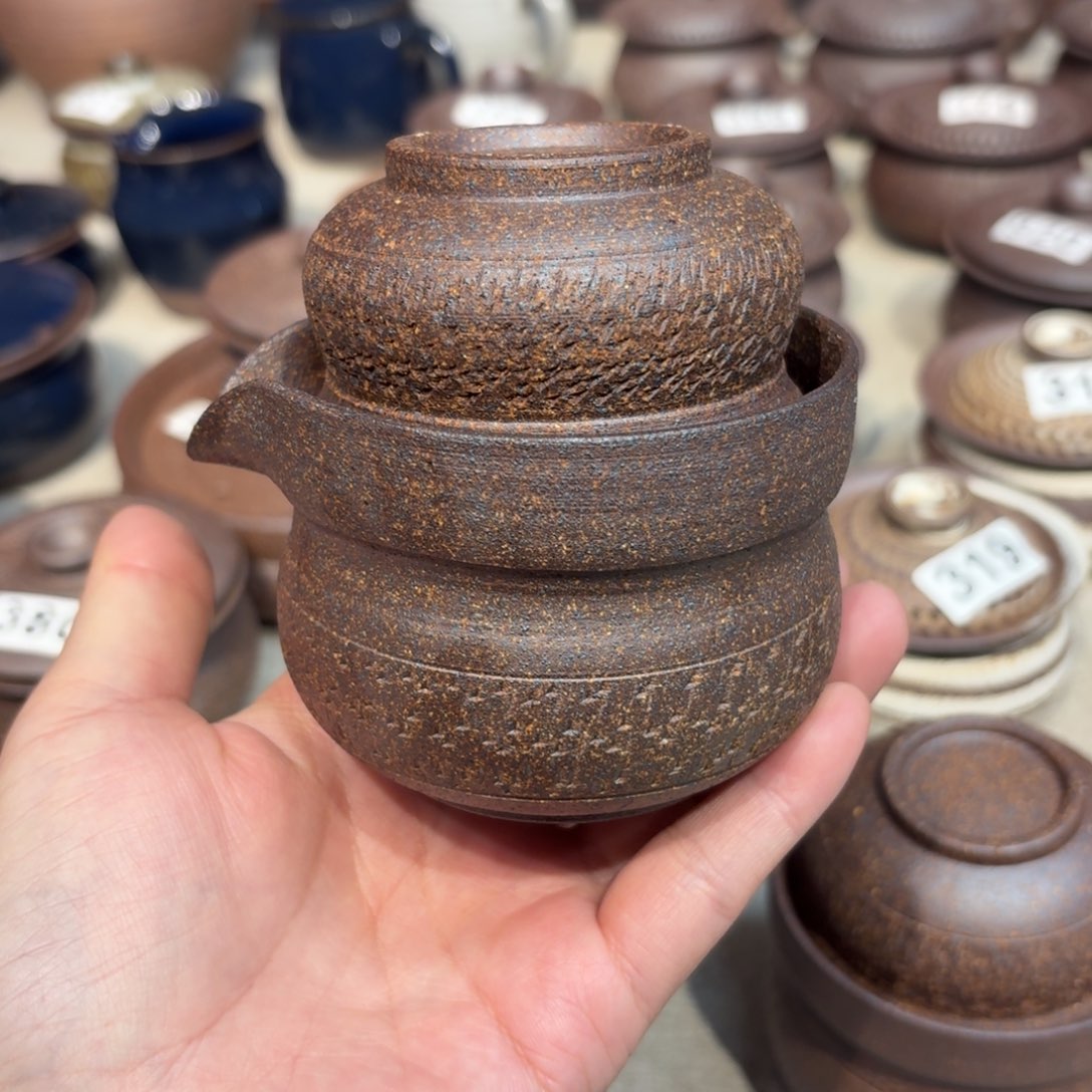 茶具粗瓷茶具素胎无釉