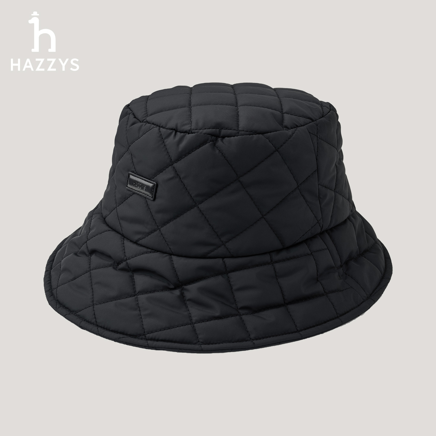 【商场同款】HAZZYS哈吉斯秋冬女士经典时尚气质渔夫帽百搭休闲帽子