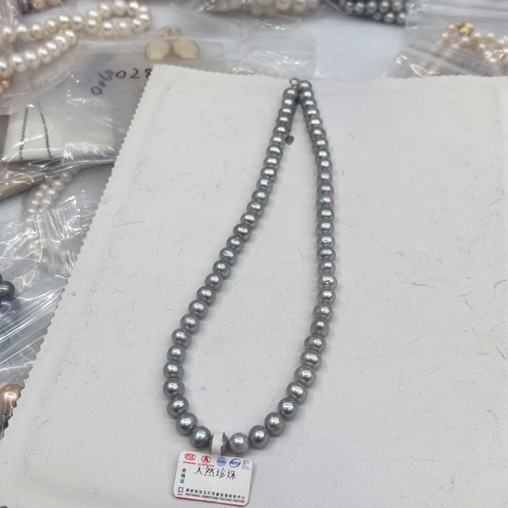 颈饰淡水珍珠银S925镶嵌00650