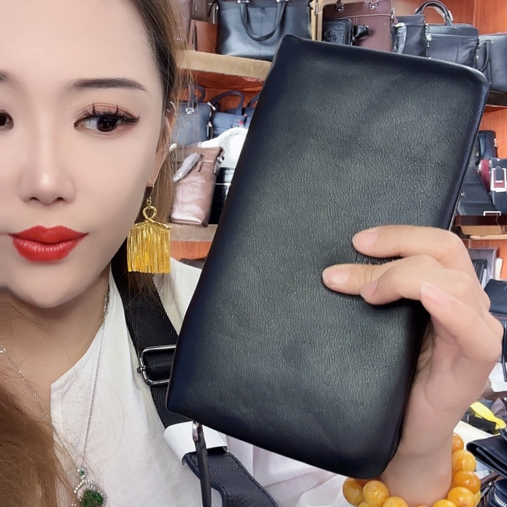 拼***中头层牛皮男士休闲男士休闲