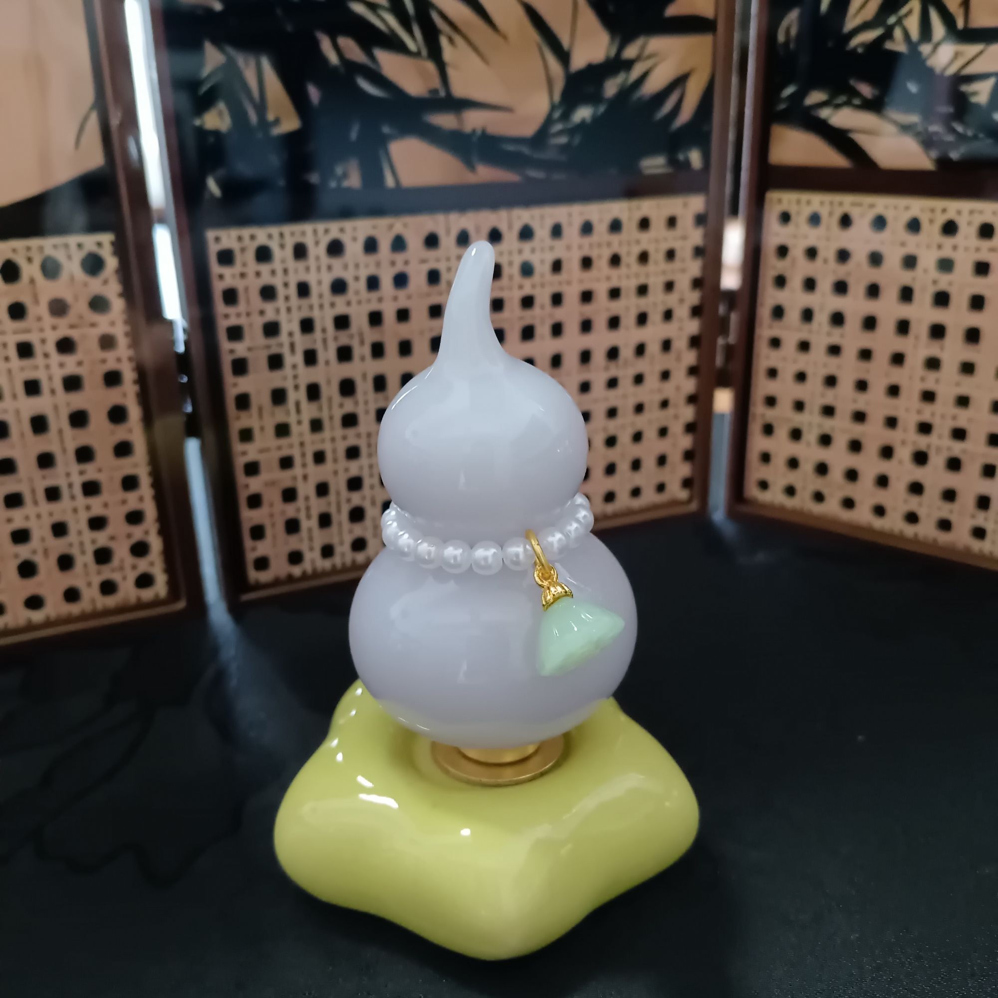 景德镇陶瓷 葫芦 转转乐 把玩小摆件