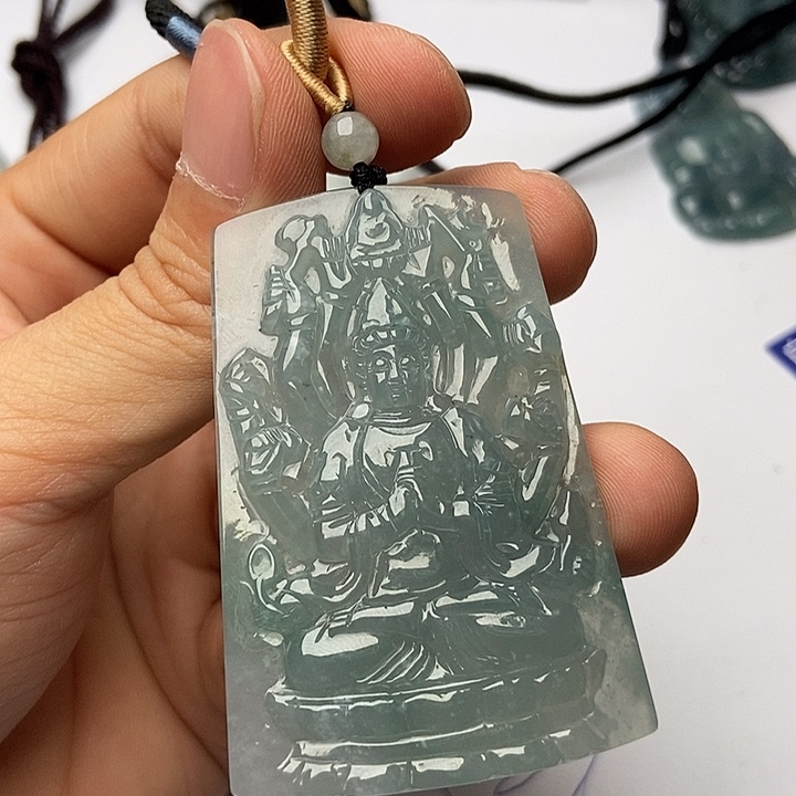 翡翠未镶嵌颈饰8****5翡翠