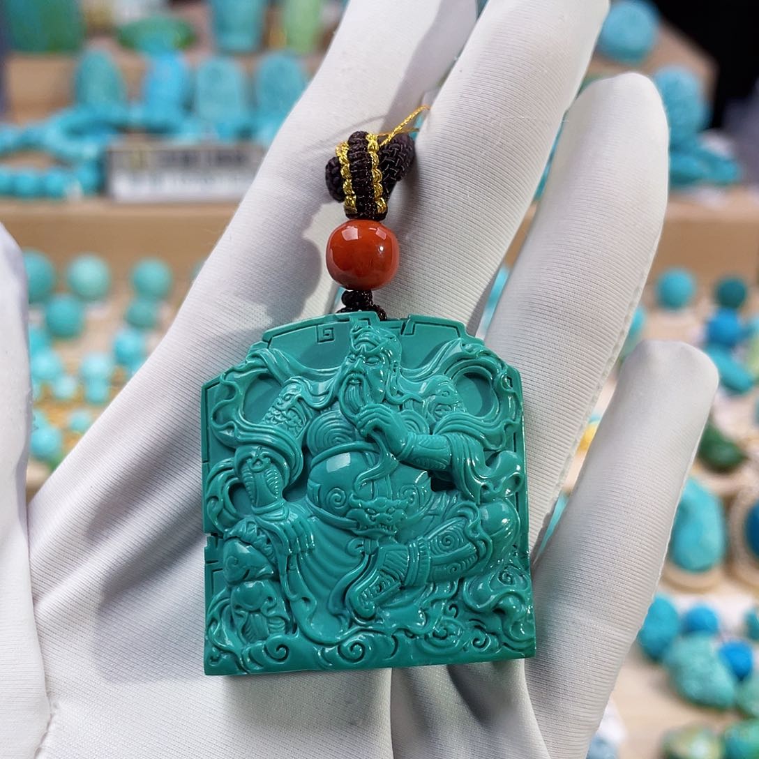 绿松石珠宝奇石未镶嵌