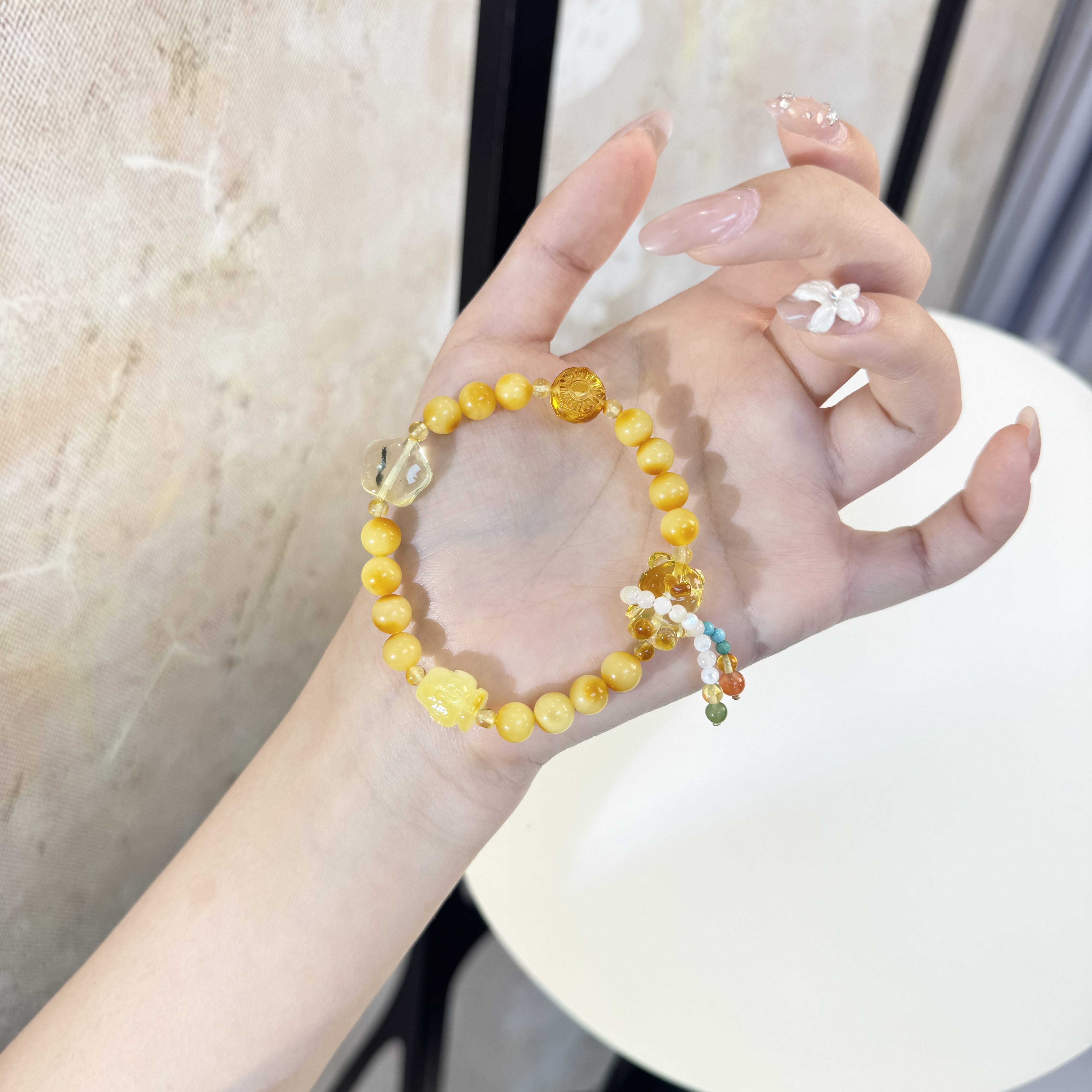 *童话*天然蜜蜡手串