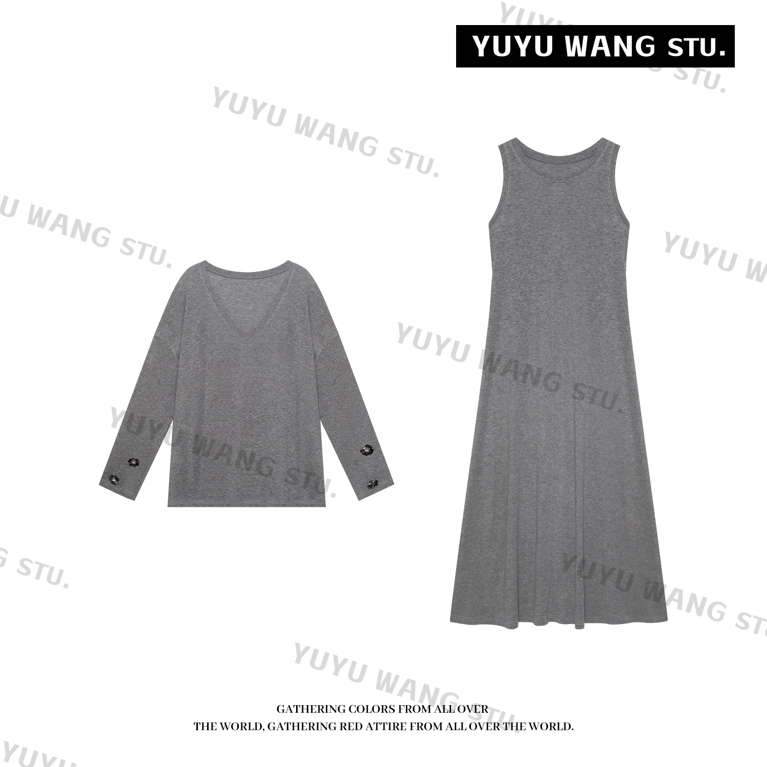 YUYU WANG【漫川】 套装 RBC2FC027