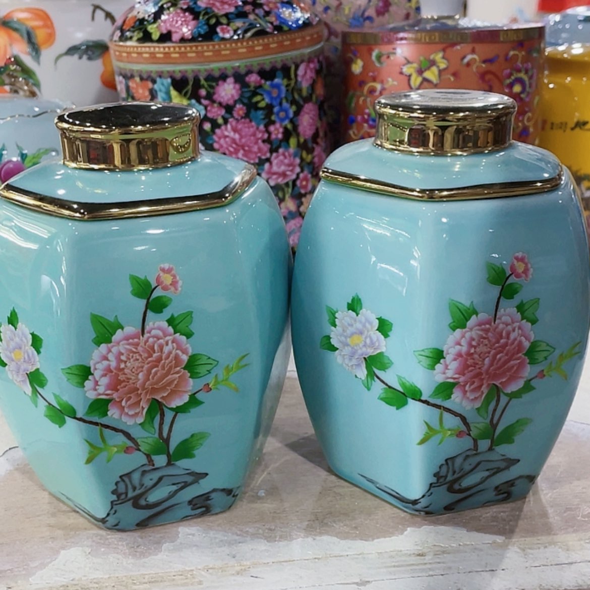 【闪购商品】罐陶瓷茶叶罐密封罐