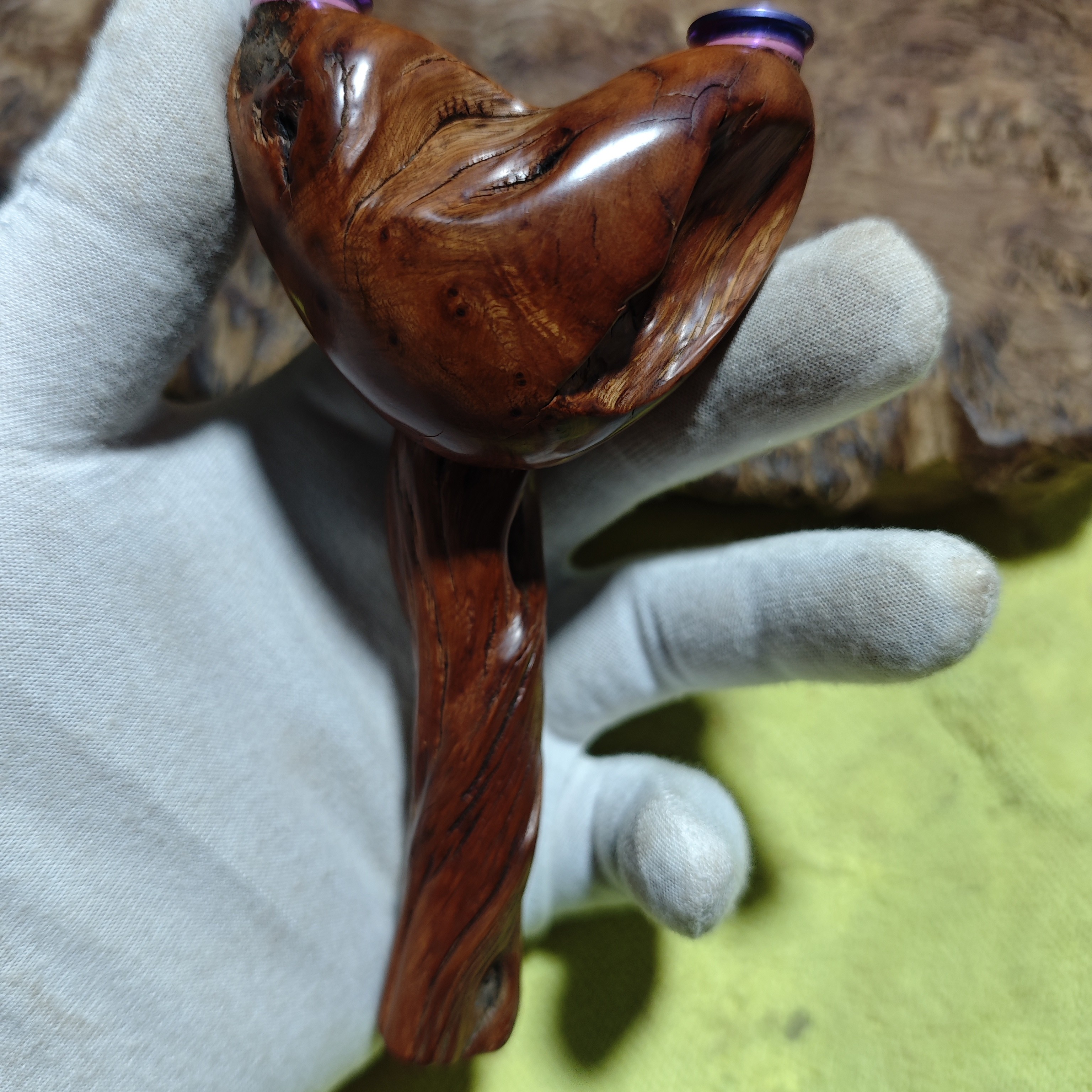 火琉璃成化随型弓，情人节送老婆