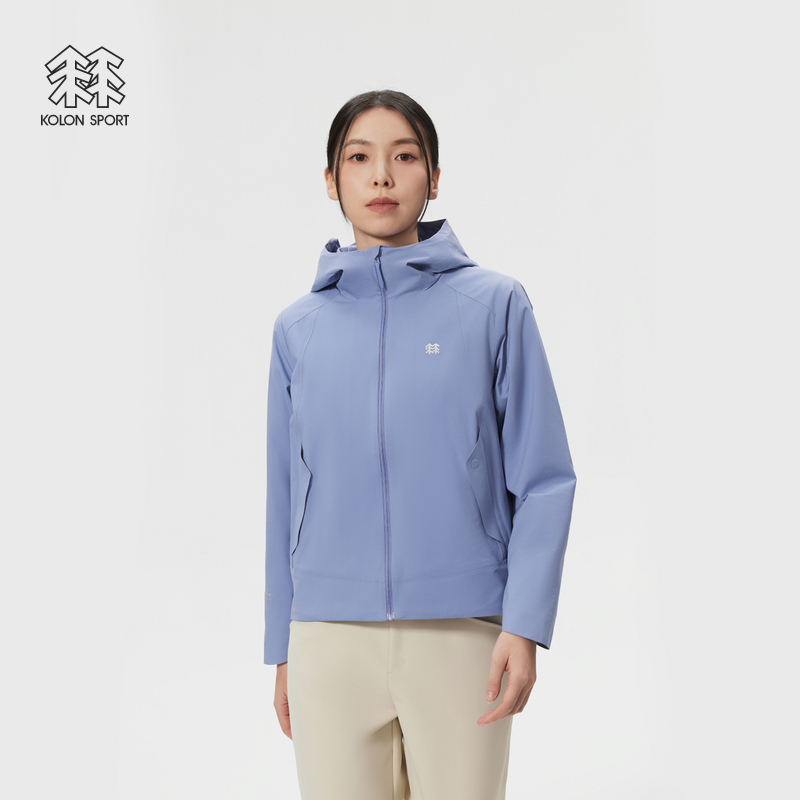 KOLON SPORT可隆软壳衣防泼水防风透湿GTX女士2L REVIVER软壳夹克