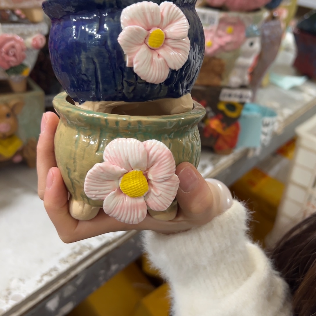 满20米秒退拉黑花盆