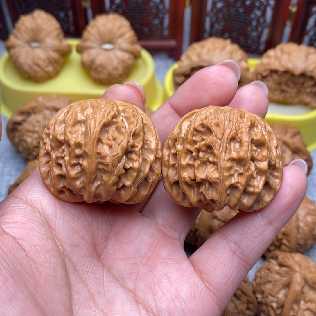 文玩核桃把件宫灯40