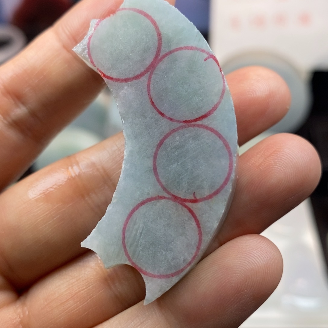 翡翠散珠厚料子55555