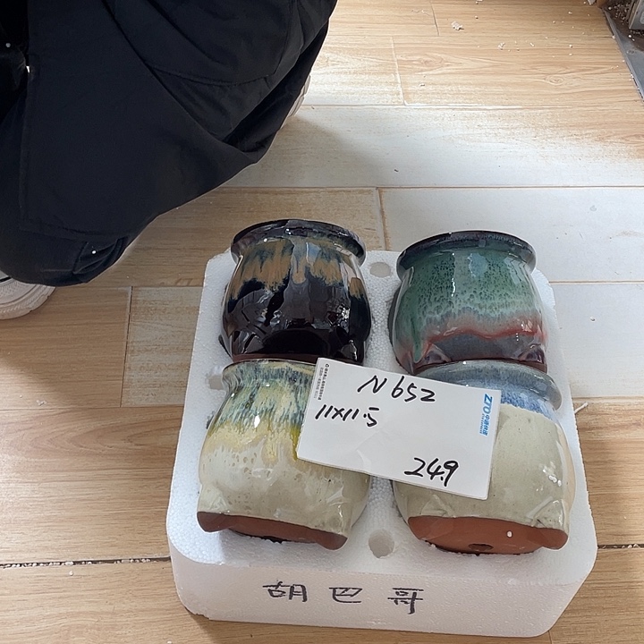 粗陶多肉花盆微瑕652