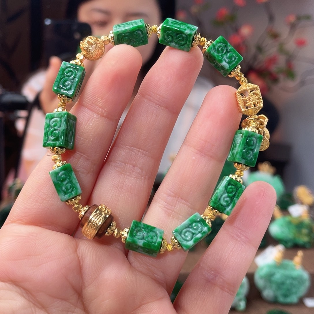 翡翠未镶嵌手串福利