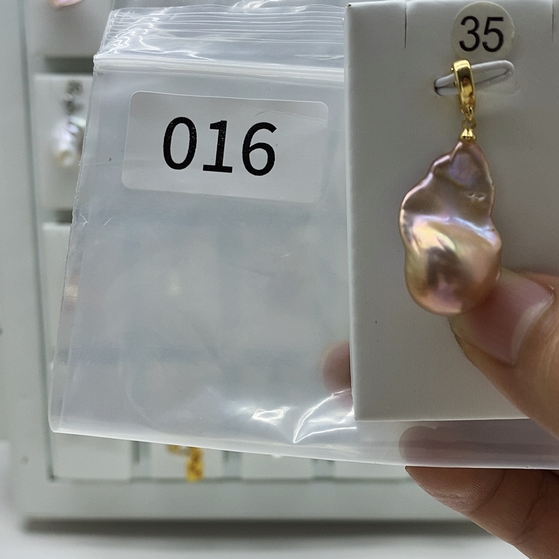 巴洛克珍珠001合金淡水珍珠