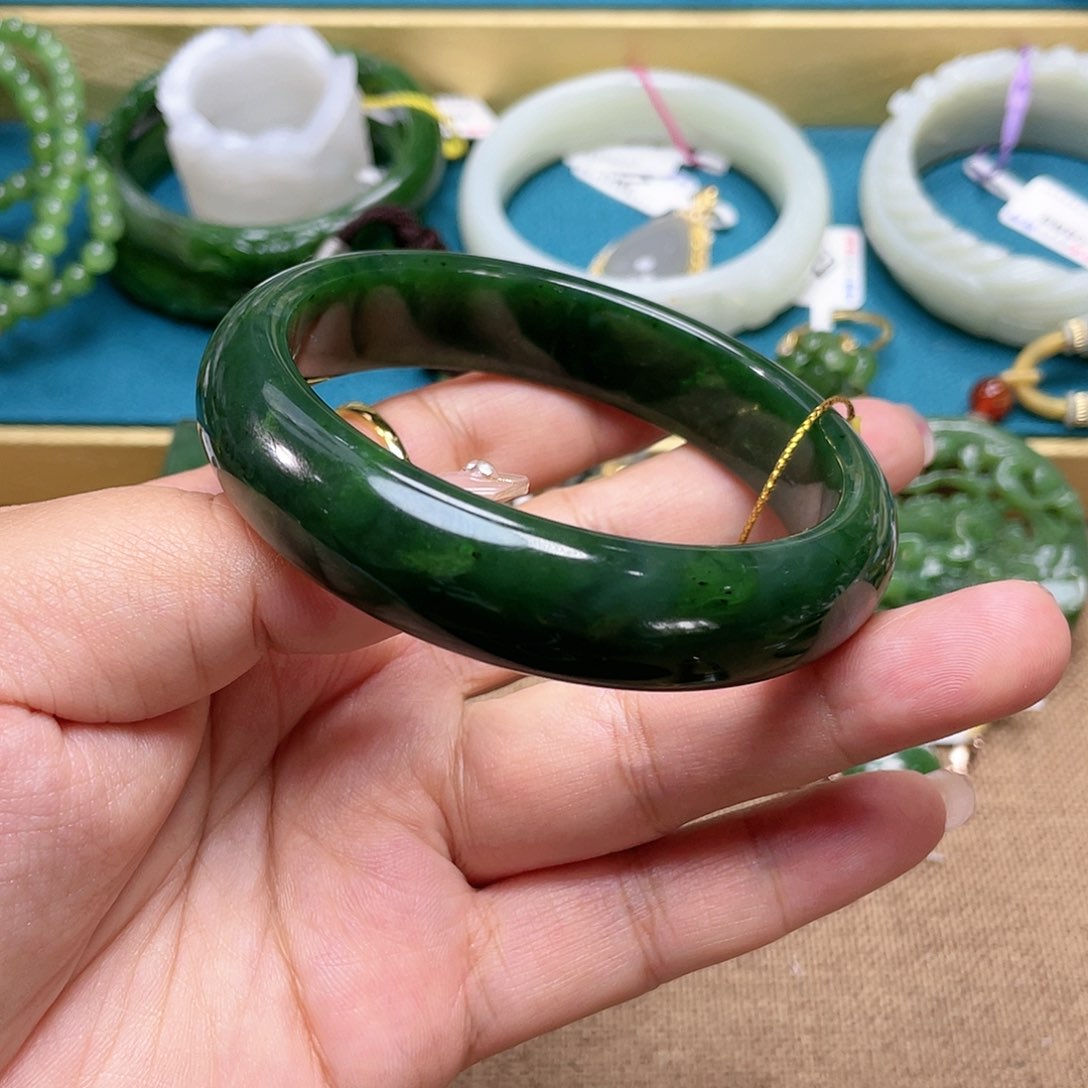 【闪购商品】和田玉手镯62圈口36未镶嵌