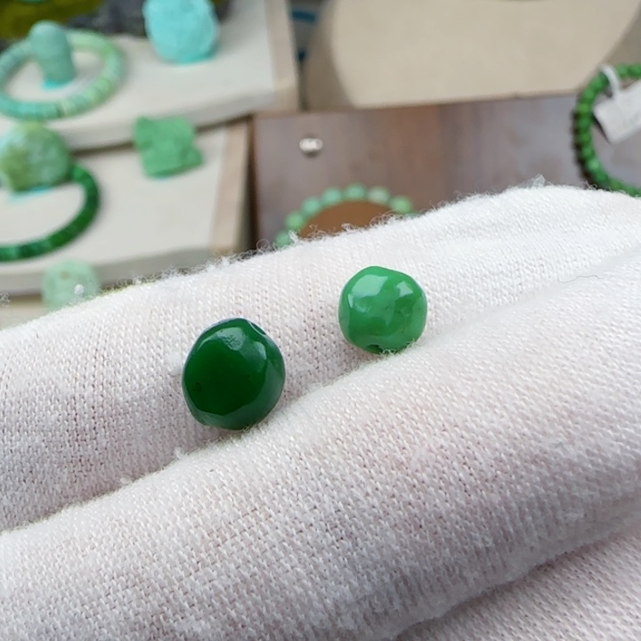 绿松石未镶嵌绿松石T闪*子