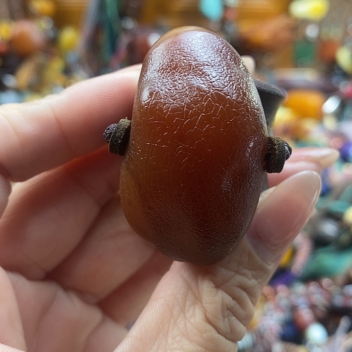 蜜蜡未镶嵌戒指戒指