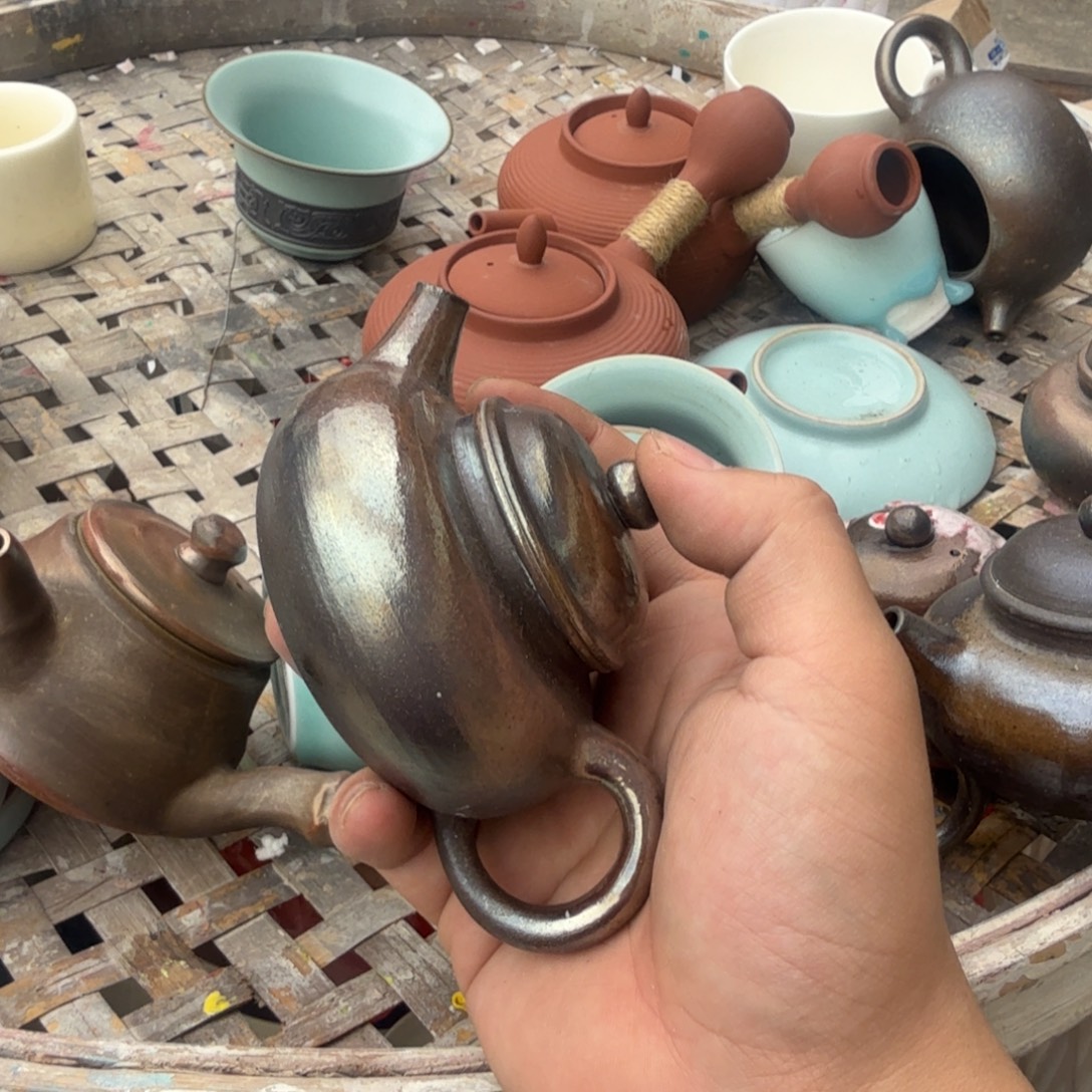 紫泥陶瓷茶具微瑕介意勿拍