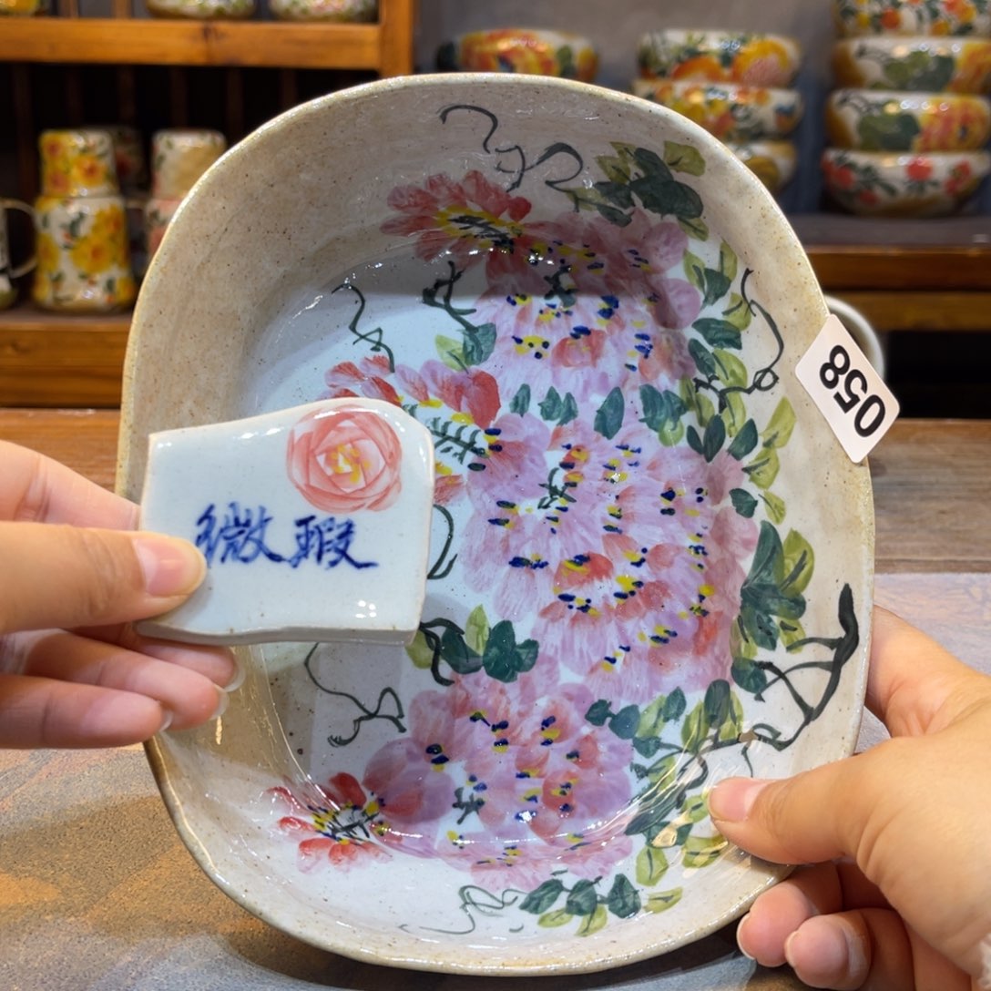 瓷片景德镇手工制作