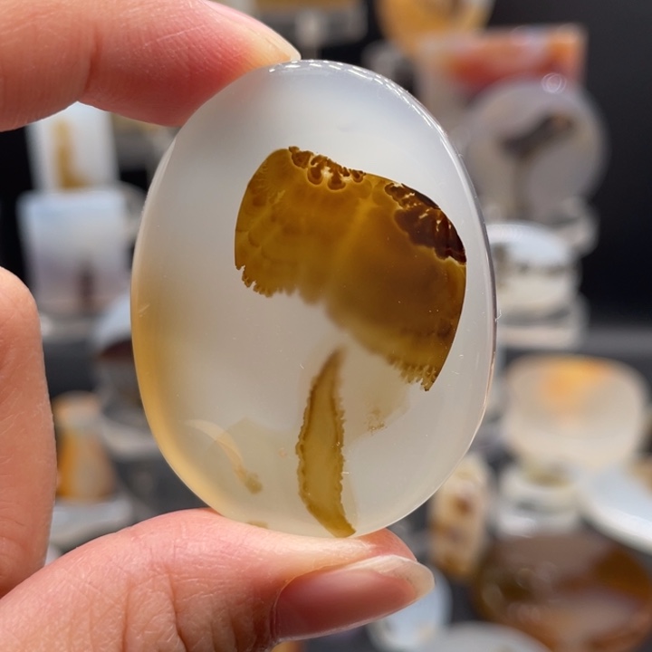 玛瑙/玉髓合金颈饰