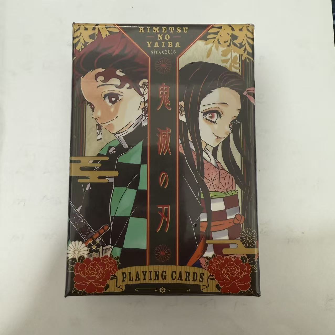【正版福利】鬼灭之刃 原画扑克牌混池背抽 未成年禁止下单默认代拆