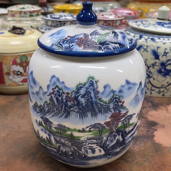 陶瓷罐茶叶罐密封罐储物罐