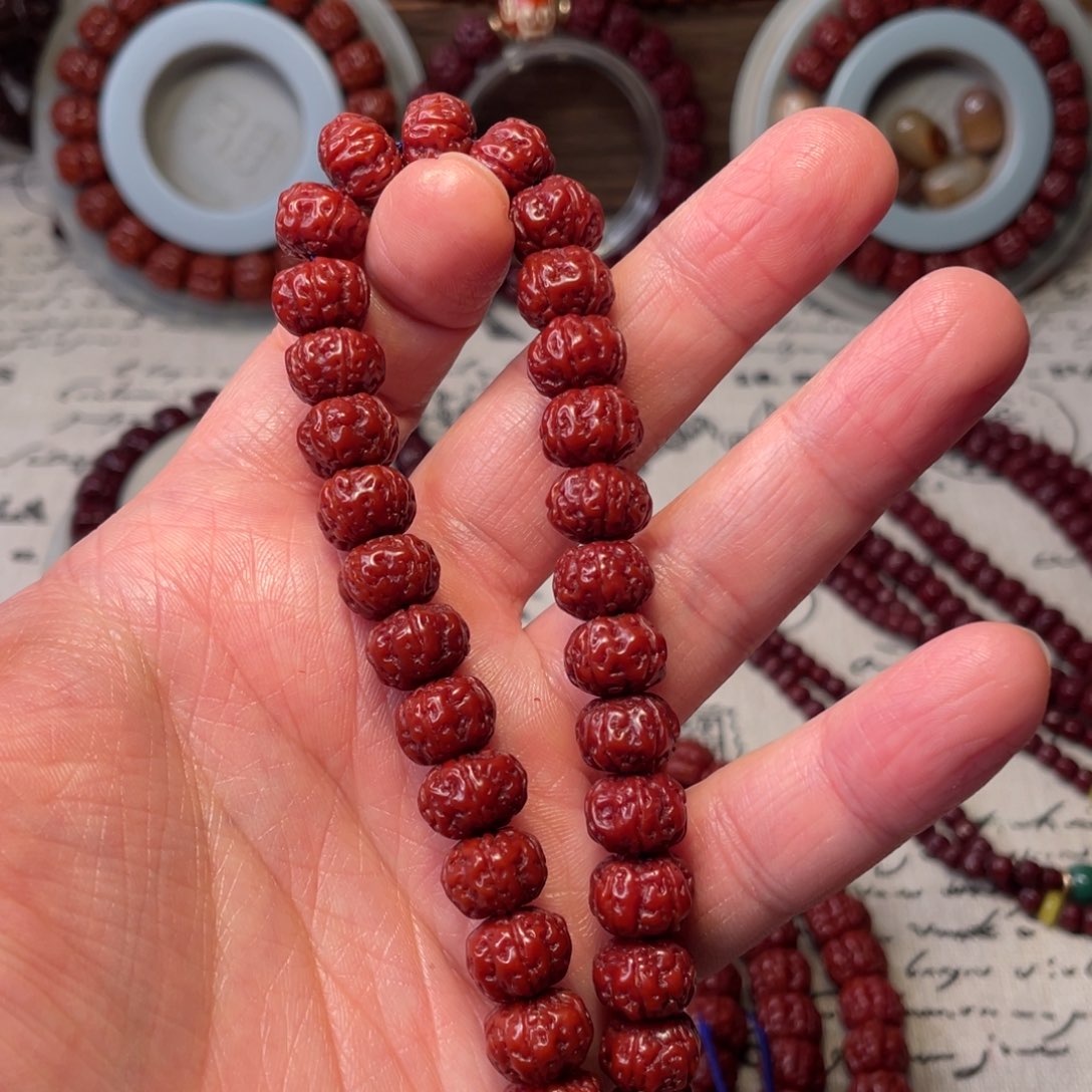 久***)把件金刚菩提11老树树王五瓣双绕