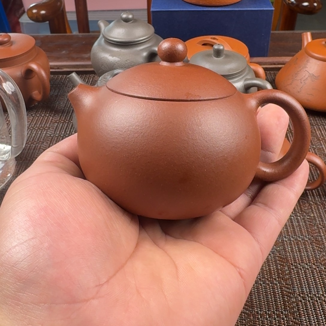 韧***茶壶紫砂紫砂壶底槽青180cc