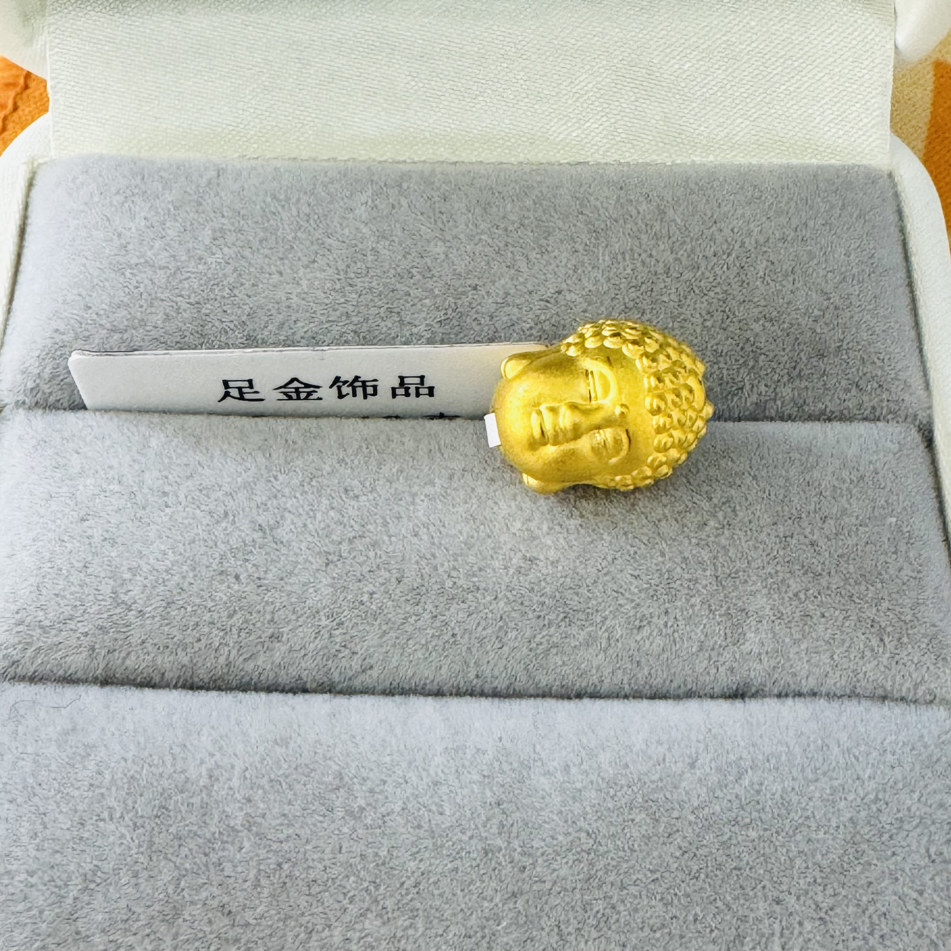 【木木专享】足金999饰品 双面佛 1.13 GP