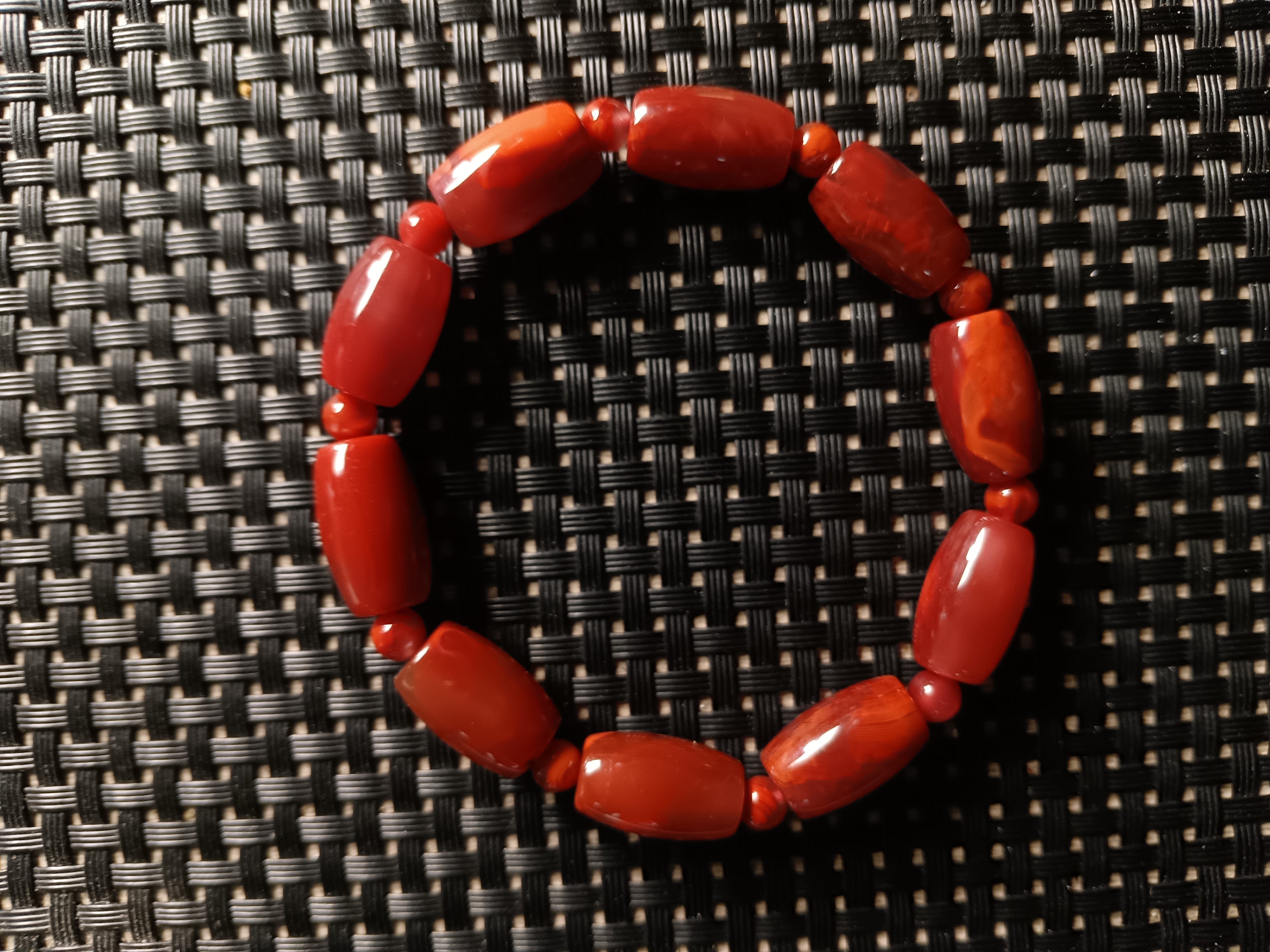 四川凉山瓦西料南红玛瑙