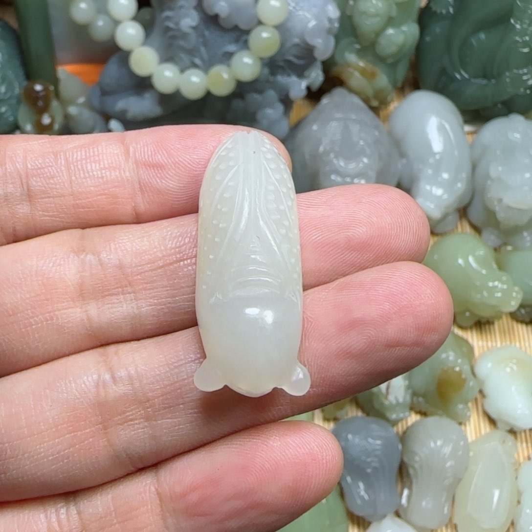 颈饰未镶嵌和田玉