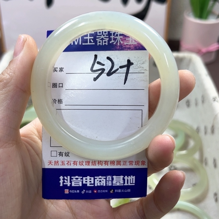 蛇纹石玉手镯未镶嵌504