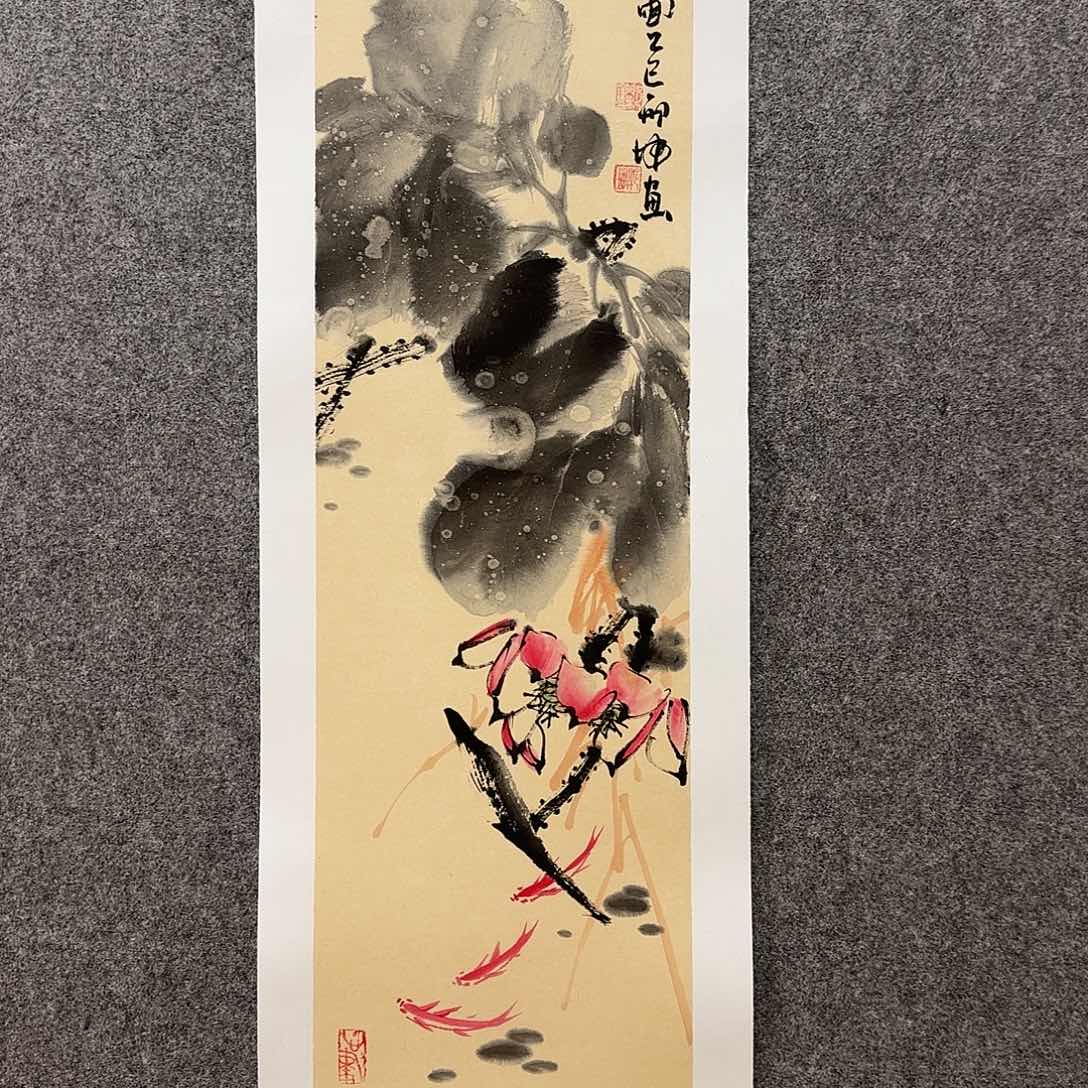 国画邢坤老师手绘作品