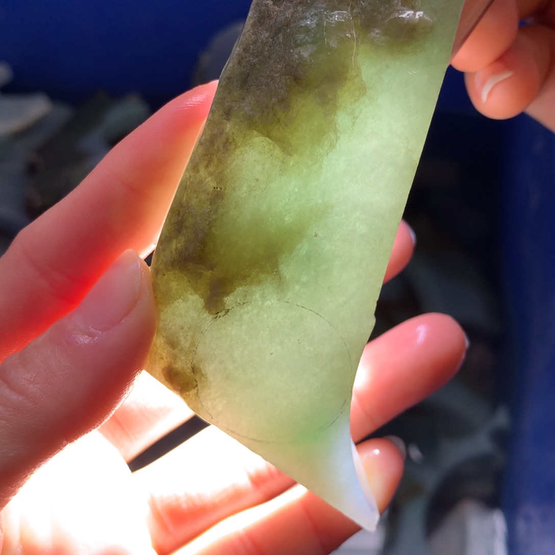 翡翠散珠翡翠边角料