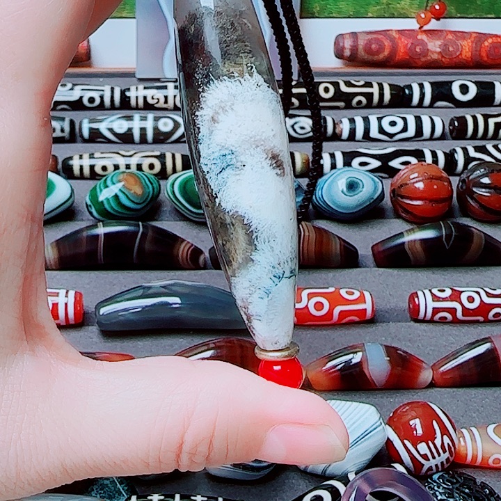 玛瑙/玉髓合金珠宝半成品