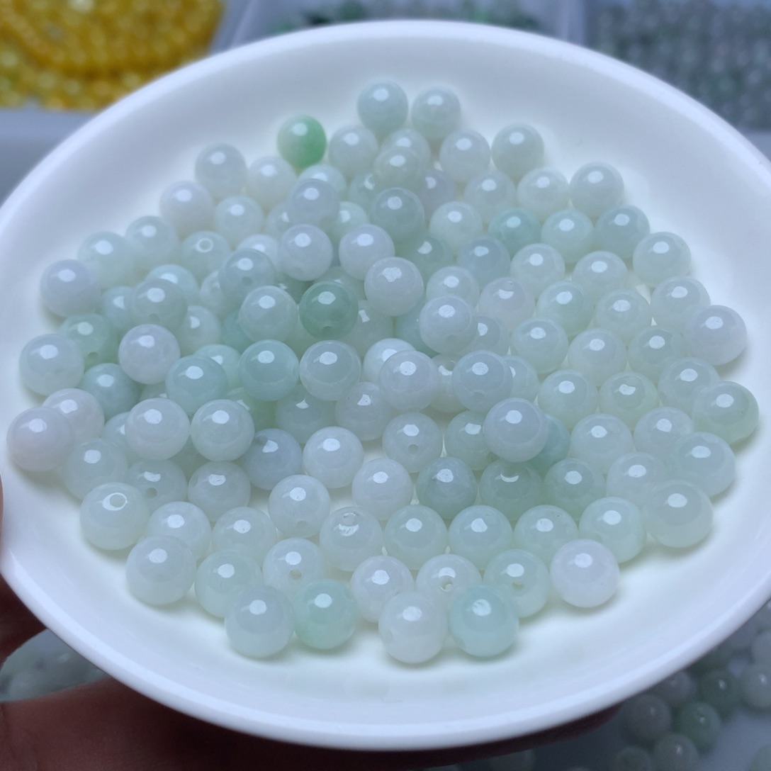 散珠翡翠卡7.3冰绿白50个