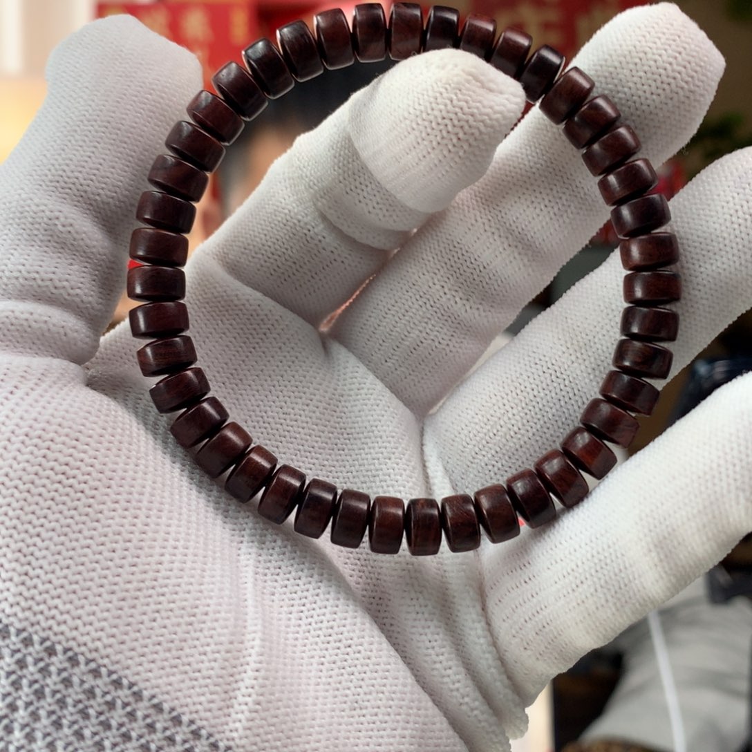 手串/手链黄花梨/降香黄檀药片紫油梨不沉水