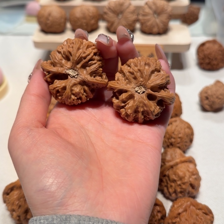 文玩核桃把件「**」45苹果园