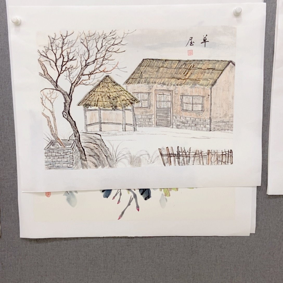 绿***兜国画手写手绘作品104
