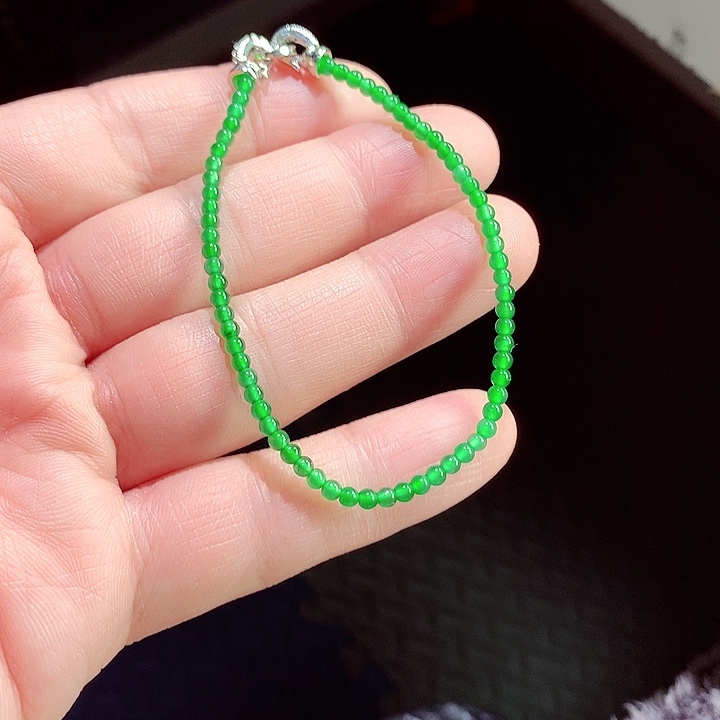 翡翠手链未镶嵌天然翡翠手链未镶嵌
