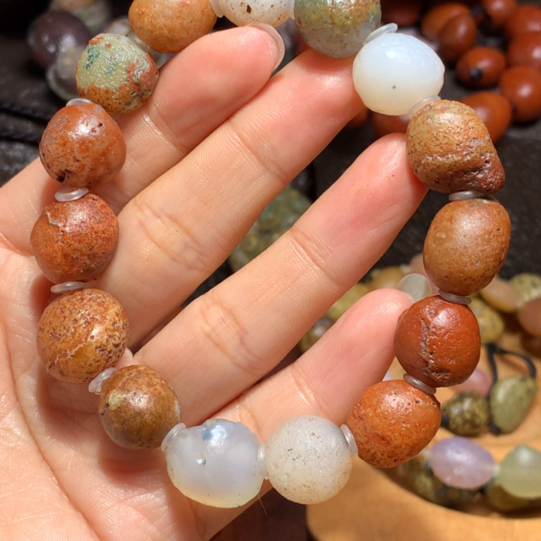 未镶嵌玛瑙/玉髓珠宝半成品