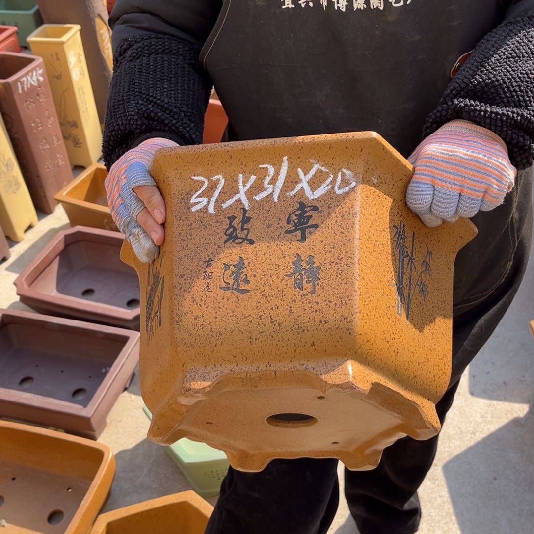 紫砂花盆盆景艺术