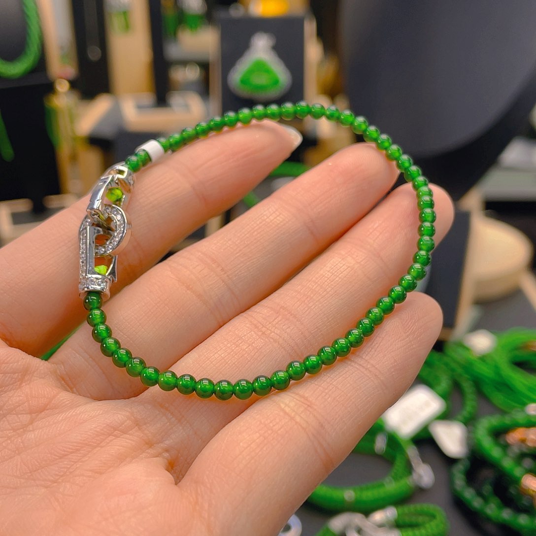 翡翠手链未镶嵌卡3