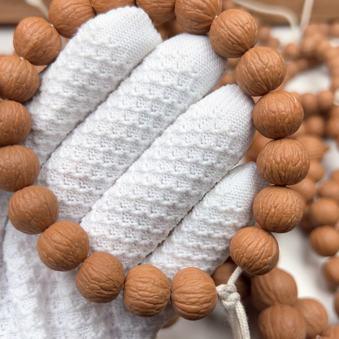 猴头核桃手串龙*凤羽13大