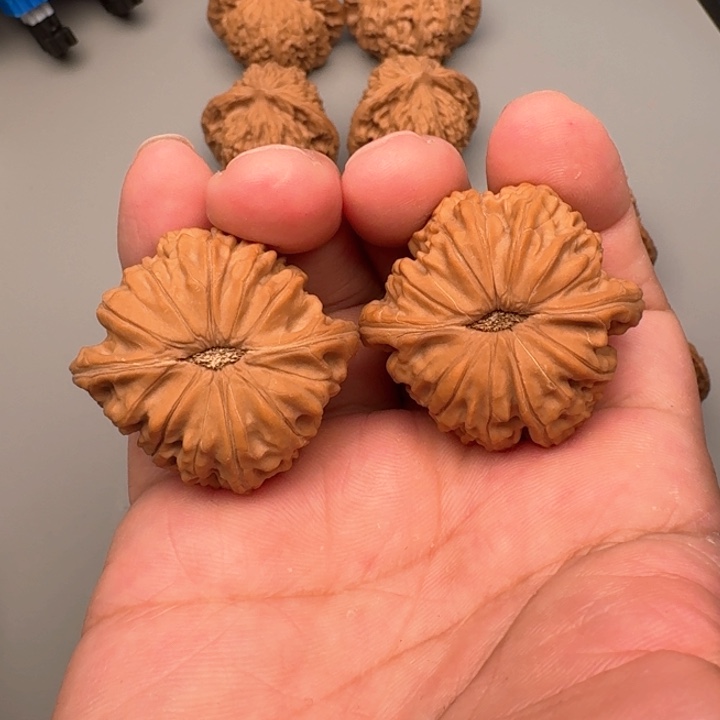 文玩核桃把件?**?山地磨39同树果，大眼睛