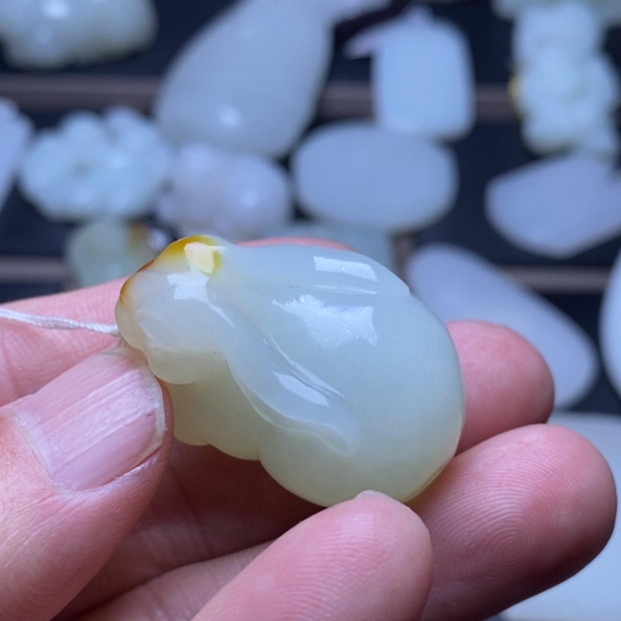 【闪购商品】和田玉（糖玉）颈饰未镶嵌