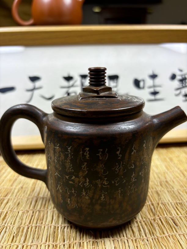 建水紫陶手工特色壶